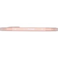 Tombow • twintone dual-tip brushpen coral pink - thumbnail