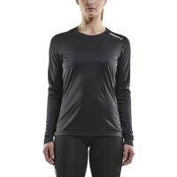 Craft 1907365 Rush LS Tee W - Black - XS - thumbnail