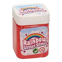 Johntoy Regenboog glitter slijm - thumbnail