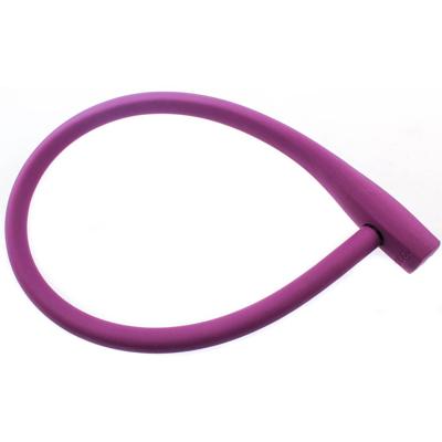 Knog kabelslot Kabana 74 cm siliconen paars