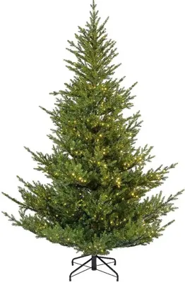 Everlands Norway verlichte kunstkerstboom groen 180cm, 700 lampjes