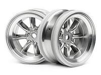 Mx60 8 spoke wheel matte chrome (6mm offset) - thumbnail