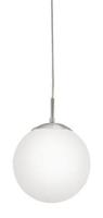 Eglo HanglampRondo glas 20cm metaalgrijs met wit - 85261 - thumbnail
