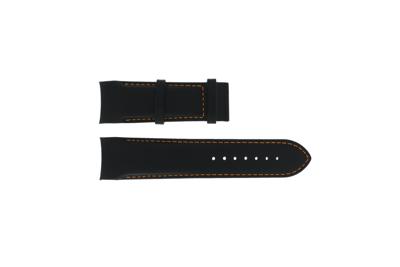 Horlogeband Tissot T0356141605101A / T610028615 Leder Zwart 24mm Horlogeband Tissot T0356141605101A / T610028615 Leder Zwart 24mm