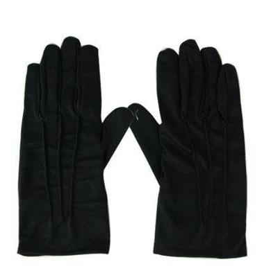 Handschoen zwart kort