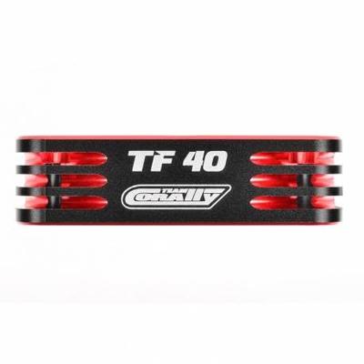 Team Corally - Ultra High Speed Cooling Fan - 40mm - Color Black/Red
