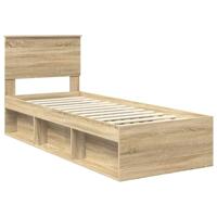 Bedframe Sonoma Eiken 75 x 190 cm Massief grenenhout - thumbnail