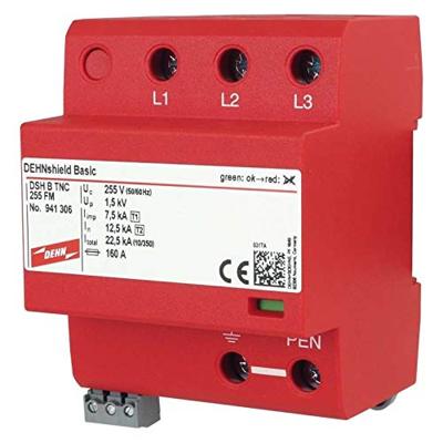 DEHN 941306 DSH B TNC 255 FM Combi-afleider Overspanningsbeveiliging voor: Verdeelkast 22.5 kA 1 stuk(s)