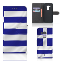 HTC U11 Plus Bookstyle Case Griekenland - thumbnail
