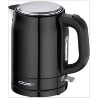 Cloer 4510 Waterkoker 1L 2200W Zwart/RVS - thumbnail