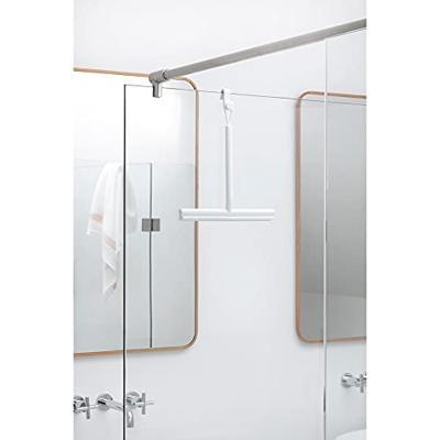Brabantia ReNew douchewisser met deurhaak white Brabantia ReNew douchewisser met deurhaak white