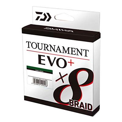 Daiwa Tournament X8 EVO+ Dark Green 135m 0.10 mm 6.70kg
