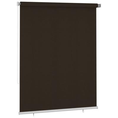VidaXL Rolgordijn voor buiten 185(b)x230(h) cm bruin