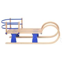 Slee met rugleuning inklapbaar 110 cm multiplex - thumbnail