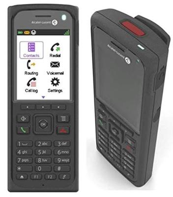 Alcatel-Lucent 8262 DECT-extra handset with rechargeable battery and beltclip
