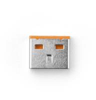Smartkeeper USB-A-poortslot UL03P2OR Set van 100 stuks Oranje Zonder sleutel UL03P2OR - thumbnail