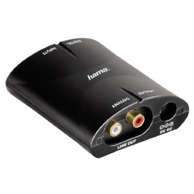 Hama Audio-converter AC81, digitaal naar analoog