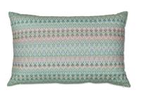 Pip Studio Pip Studio Ashanti Quilted Cushion - Groen 45x70 cm - thumbnail