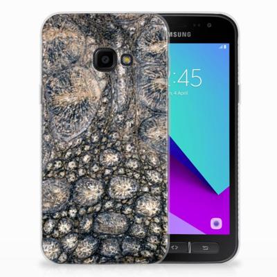 Samsung Galaxy Xcover 4 | Xcover 4s | TPU Hoesje | Krokodillenprint