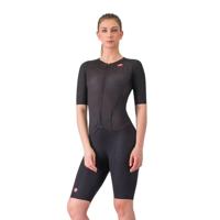 Castelli free sanremo 3 suit short sleeve zwart dames L - thumbnail