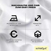Schlafgut Schlafgut EASY Jersey Elasthan Hoeslaken S - 90x190 - 100x220 101 Full-White - thumbnail