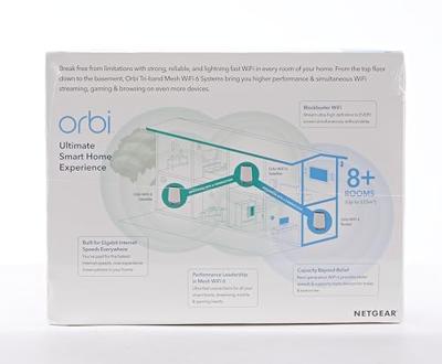 Netgear Orbi WiFi 6-systeem (RBK853) AX6000 mesh router