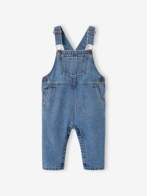 Babytuinbroek van denim stone Babytuinbroek van denim stone