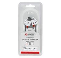SKROSS | 2.700205-E | Opladen en synchroniseren Lightning Connector Datakabel voor Apple iPhone - thumbnail