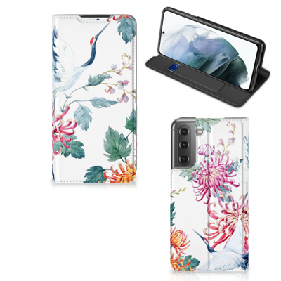 Samsung Galaxy S21 FE | Hoesje maken | Bird Flowers