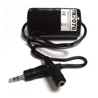 Audac TR2070 stereo line isolator 3,5 mm mini-jack male - female - thumbnail