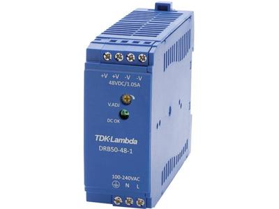 TDK-Lambda DRB50-48-1 DIN-rail netvoeding 48 V/DC 1.05 A 50.4 W Aantal uitgangen: 1 x Inhoud: 1 stuk(s) TDK-Lambda DRB50-48-1 DIN-rail netvoeding 48 V/DC 1.05 A 50.4 W Aantal uitgangen: 1 x Inhoud: 1 stuk(s)