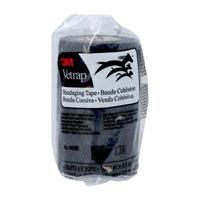 3m Vetrap Zwart Elastisch Steunverband 10cmx450cm - thumbnail
