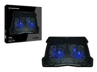Conceptronic Conceptronic Thana - Notebook-Kühlpad - mit 2 Ventilatoren - 39.6 cm (15.6) Cooling-pad voor laptop In hoogte verstelbaar - thumbnail