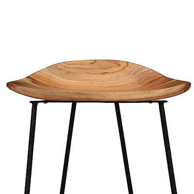 Barkrukken 2 st massief acaciahout Barkrukken 2 st massief acaciahout