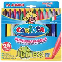 Carioca viltstift Jumbo Superwashable 24 stiften in een kartonnen etui - thumbnail