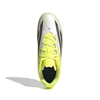 adidas F50 Club Gras / Kunstgras Voetbalschoenen (MG) Kids Neongeel Zwart Rood - thumbnail