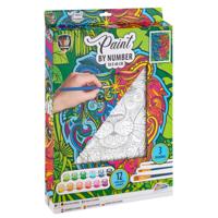 Grafix Schilderen op nummer canvas - leeuw - thumbnail