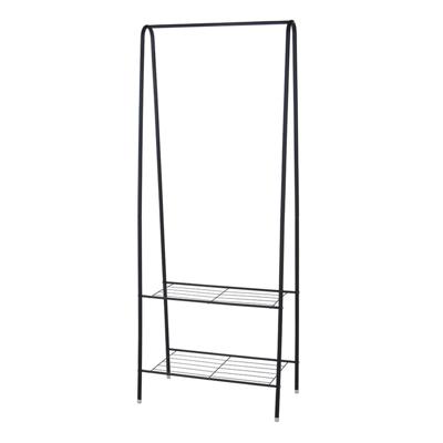 Storage Solutions kledingrek met 2 lagen 61x34x152 cm