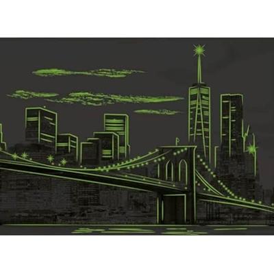 DinoToys Dino puzzel - glow in the dark manhattan new york - 1000 stukjes