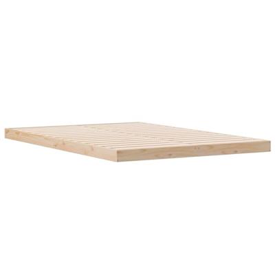 Vloerbedframe massief grenenhout 140x210 cm