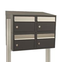 Stoer! Brickset 2-Breed, 2-Hoog Met Dak Op Statief Zwart - 40215070_2x2ds - thumbnail