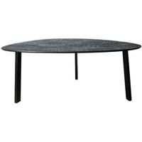 Home67 - Eettafel Tinus Zwart - Kiezelvormig 200 cm - thumbnail