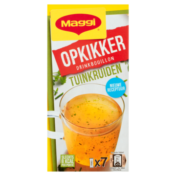 MAGGI Opkikker Drinkbouillon Tuinkruiden 7 x 3,7 g bij Jumbo