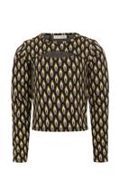 LOOXS 10sixteen Meisjes schouder top - Emerald groen - thumbnail