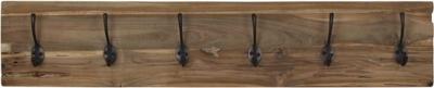 HSM Collection Kapstok Railwood B 90 cm naturel HSM Collection Kapstok Railwood B 90 cm naturel
