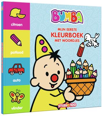 Studio 100 kleurboek Bumba junior 25 x 25 cm papier 48 pagina's Studio 100 kleurboek Bumba junior 25 x 25 cm papier 48 pagina's