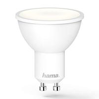 Hama Wifi-ledlamp GU10 5,5W Zonder Hub Voor Spraak-/app-bediening Wit - thumbnail