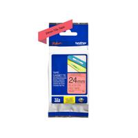 Labeltape Brother TZe, TZ TZe-451 PET Tapekleur: Rood Tekstkleur:Zwart 24 mm 8 m - thumbnail