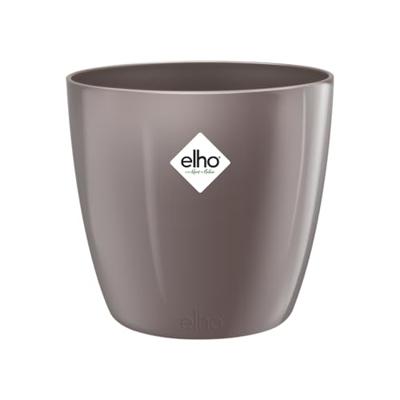 Elho brussels diamond bloempot rond 25 cm oyster pearl