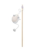 HEMA Kattenspeeltje 40cm hengel met zachte muis - thumbnail
